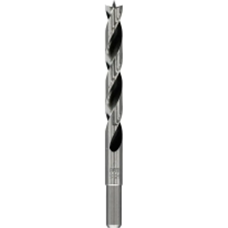 Heller 28563 HSS Turbo Holzbohrer, Gesamtlänge: 93 mm, Arbeitslänge: 57 mm, Durchmesser: 6 mm, 6 x 57