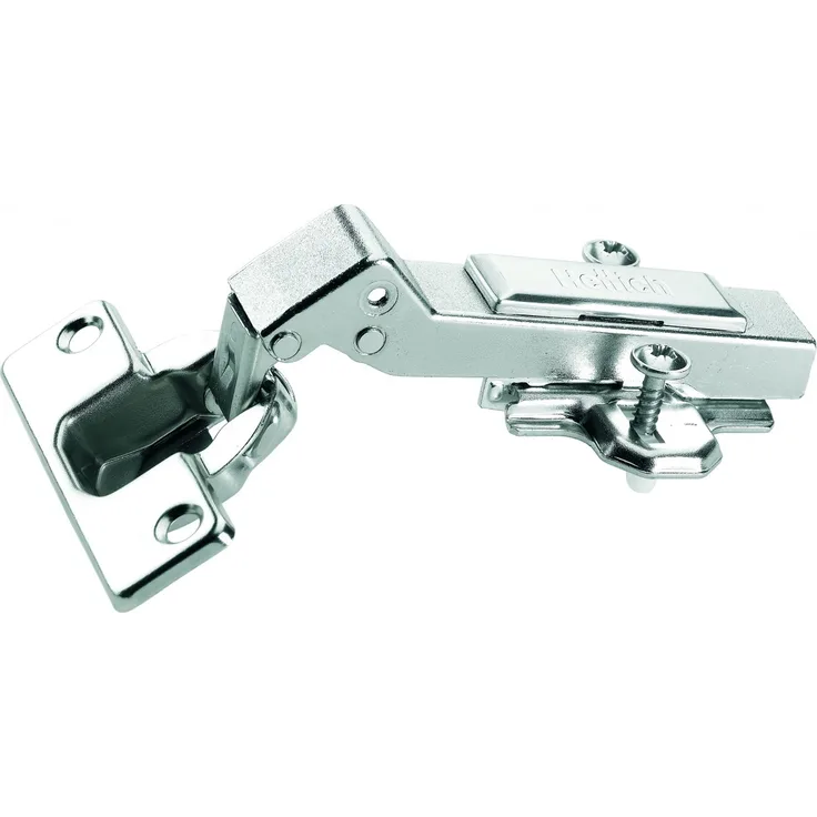 Hettich Hettich Intermat 9936 für Winkelanschläge, Automatikscharnier mit Aufklipstechnik'' ''Stahl, vernickelt, Ø35mm''''