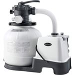 Intex 26676 Filterpumpe 7.900 l/h Salzwassersystem mit Chlorinator Sandfilteranlage