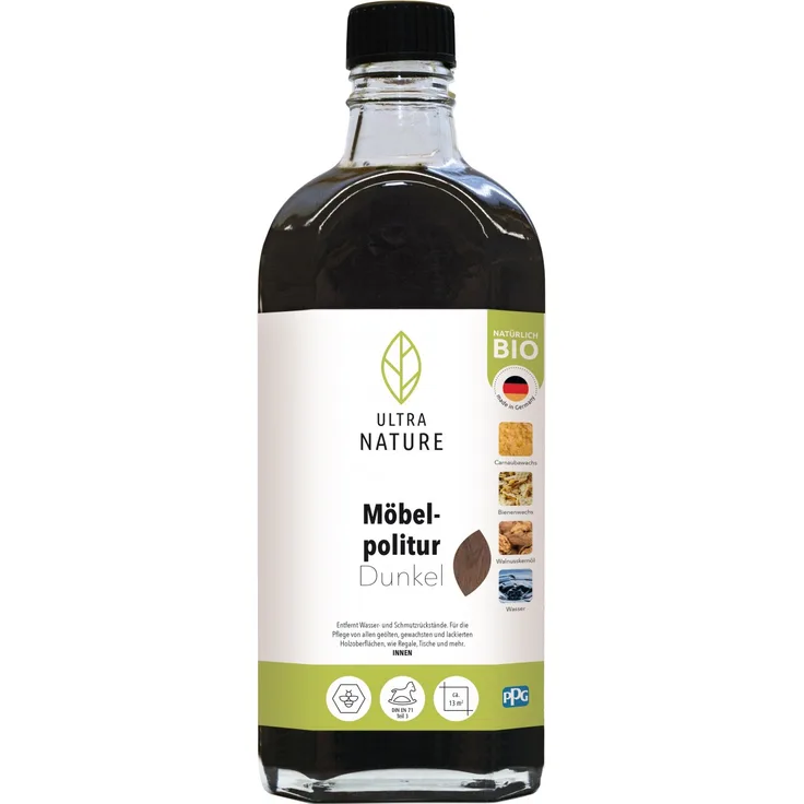 Ultra Nature Möbelpolitur 250 ml, dunkel