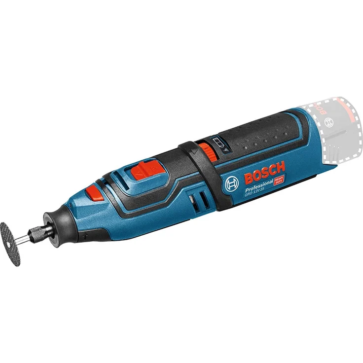 Bosch Professional 12V System Akku Rotationswerkzeug GRO 12V-35 ohne Akkus und Ladegerät, im Karton – Bild 2