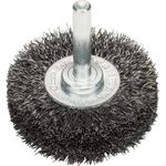 Bosch Professional Scheibenbürste, Stahl, gewellter Draht, 0,2 mm, 50 mm, 15 mm, 4500 U-min, 2608622111