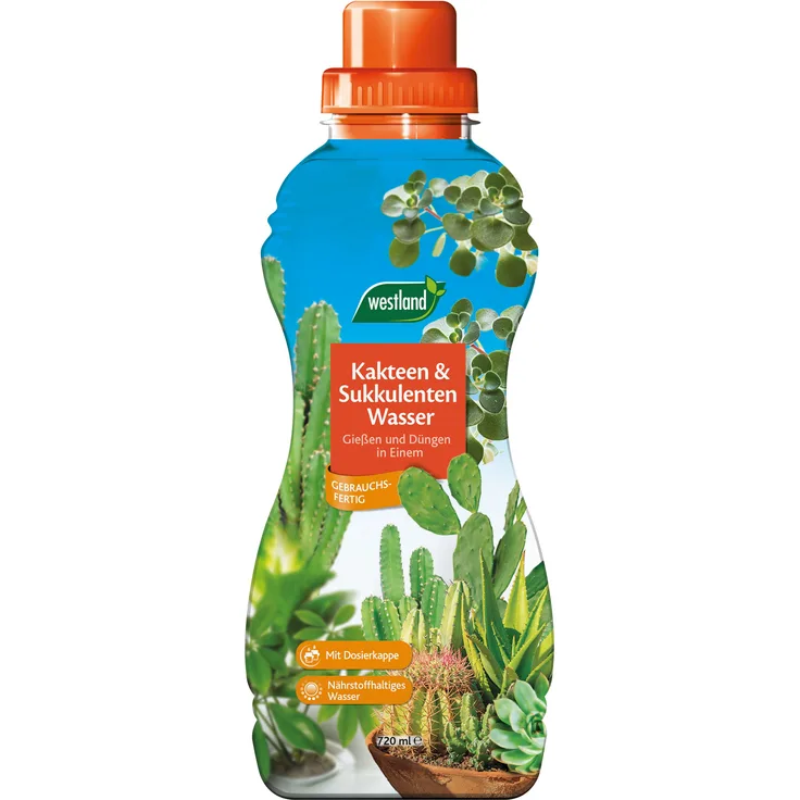 WESTLAND Kakteen und Sukkulenten Wasser, 720 ml