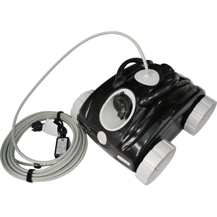 KWAD Poolroboter Xeox Base, für Pools bis 24 m² Fläche 24 V, 16 m³/h Filterleistung, 14 m Kabellänge, 31 cm Arbeitsbreite, 15 m/min, 2 h Laufzeit – Bild 1