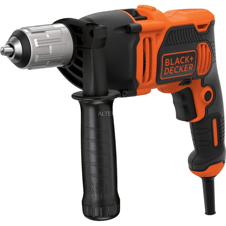 Black & Decker Schlagbohrmaschine BEH850-QS, orange-schwarz, 850W