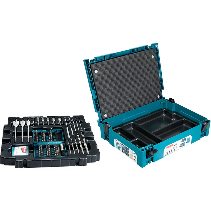 Makita B-43044 Bohrer Bit Set 66tlg. im MAKPAC Koffer – Bild 2