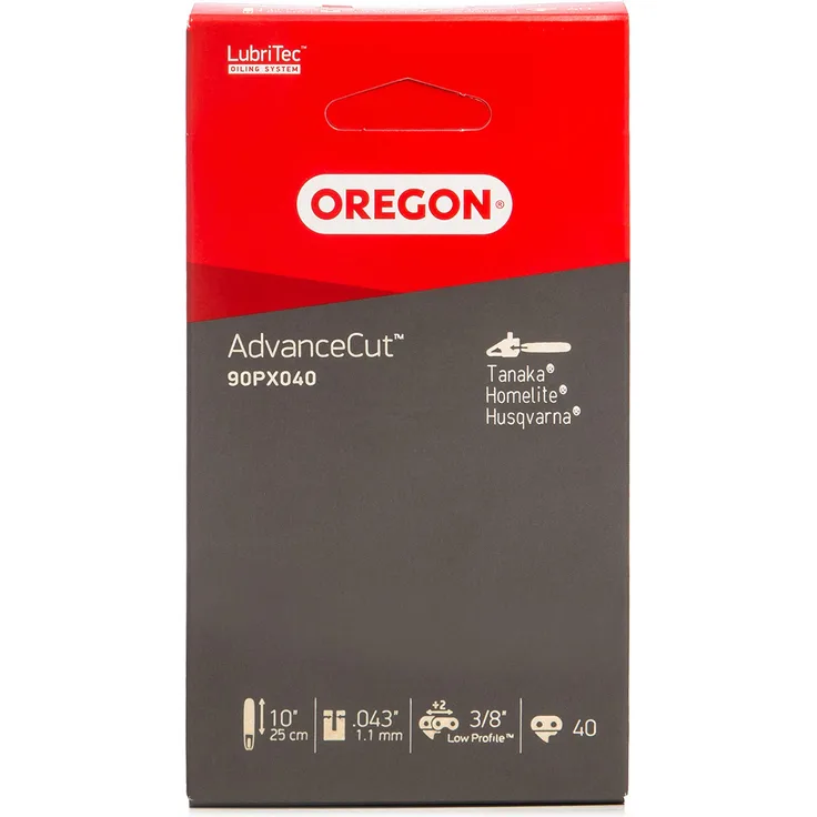 Oregon AdvanceCut 90PX Sägekette passend für 25 cm Einhell, Gardol, Matrix, Mr. Gardener, Pattfield Hochentaster, 40 Treibglieder