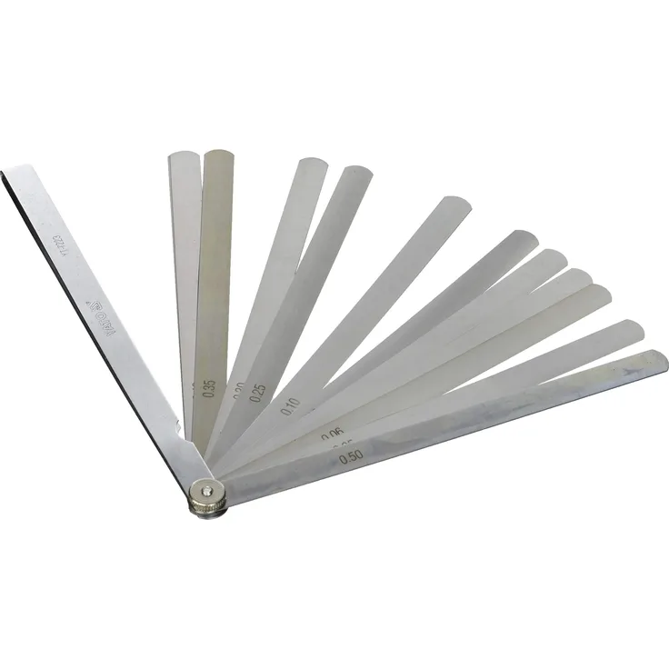 Fühlerlehre 14 Blatt 200mm 0,05-0,5mm