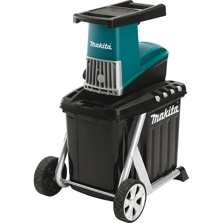 Makita UD2500 Elektro Walzen-Häcksler 2500W, Schnittstärke 45 mm, 230 V, Auffangbehälter 67 l – Bild 1