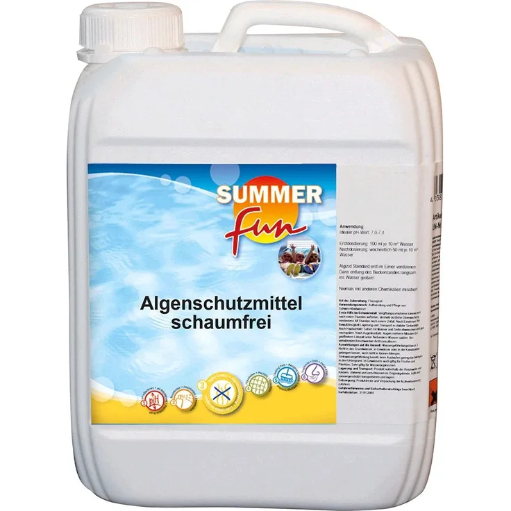 Waterman Summer Fun Algenschutzmittel 5 l. Kanister schaumfrei Poolpflege