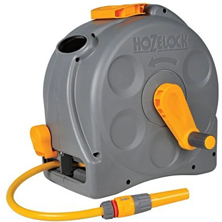 Hozelock Kompakt-2-in-1-Schlauchbox mit 25 m Schlauch