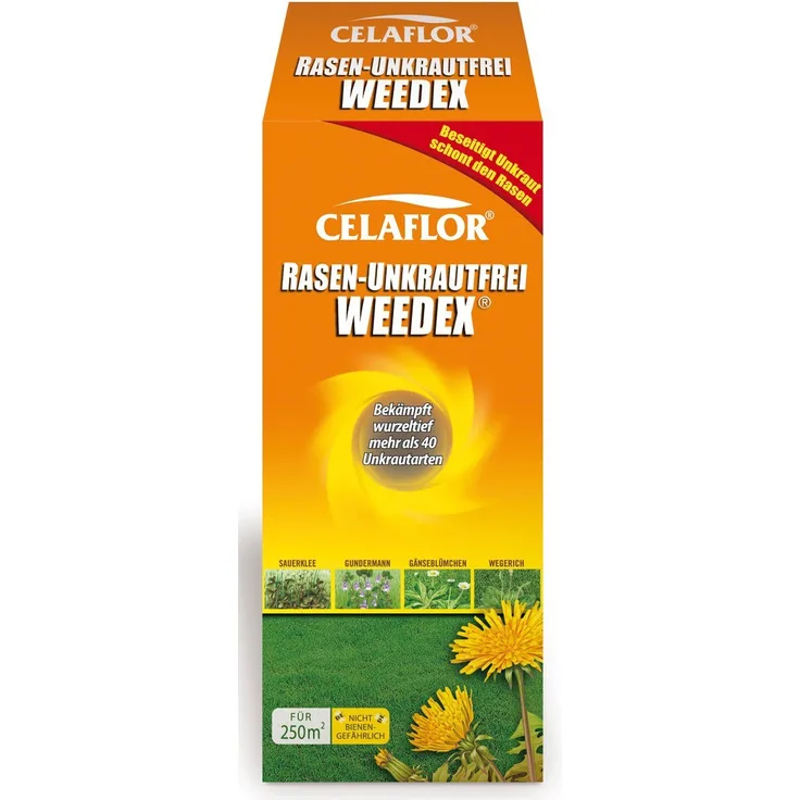 Rasen-Unkrautfrei Weedex für 250 m2, 250 ml