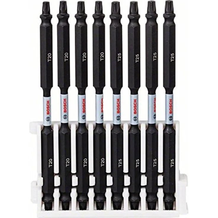 Bosch Professional Accessories 2608522349 Bosch Professional 8tlg. Doppelschrauber Set (Impact Control, T Bits-Länge: 110mm, Pick and Click) – Bild 1