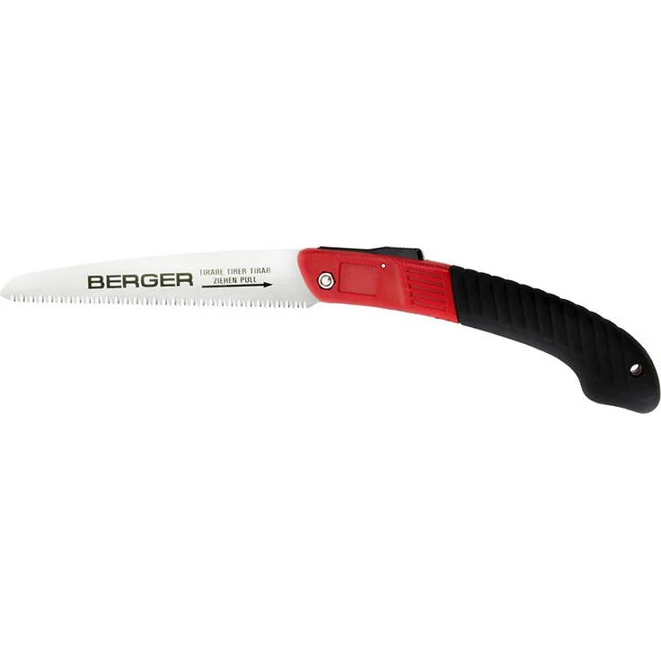 Berger Obstbaumsäge 64660 mit klappbarem Sägeblatt Klappsäge mit austauschbarem Sägeblatt, Länge: 18 cm – Bild 1