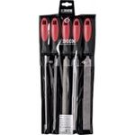 Dick Feilensatz 5tlg. 200 mm (Feilen für allgemeine Arbeiten, Hieb 2, Stahl, Eisen, NE-Metall) 1314202-2K