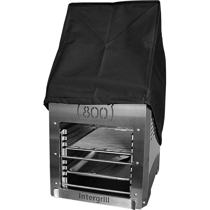 intergrill Grillabdeckung, für XL Pure-Elektro Grill, schwarz, 51 x 32 x 36,5 cm, wetterfest – Bild 1