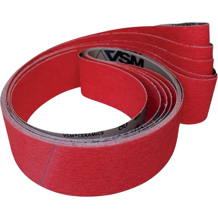 Schleifgewebeband Keramik 25x 760mm K120 VSM (Lieferumfang: 1 Stück)