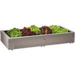 Juwel Beet 20476 Hochbeet Timber Aufbauset, Erweiterung Kräuterbeet 130x60x20 cm - Juwel
