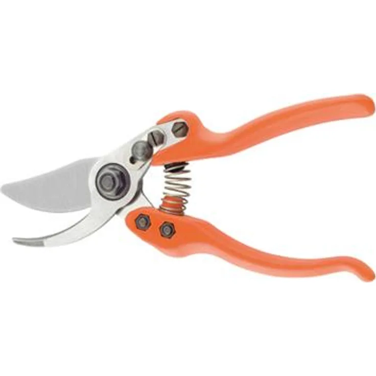 Original LÖWE 11 Profi Gartenschere Bypass Schere 11.104 mit antihaftbeschichteten Stahlklingen - leichte und scharfe Baumschere zweischneidig ideal für präzisen Schnitt an Blumen Zweige Obstbaum mittelgroß