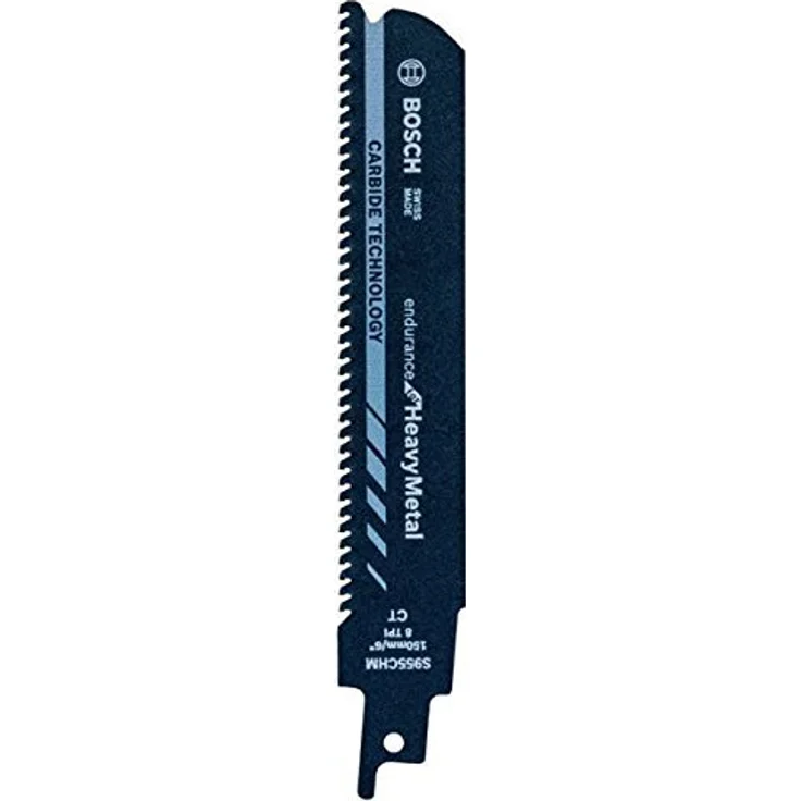 Bosch Professional Säbelsägeblatt S 955 CHM Endurance for Heavy Metal (für Metall, 150 x 25 x 1,25 mm, Zubehör Säbelsäge) - Preisvergleich – Bild 1