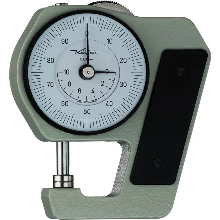 Käfer Dickenmessgerät 0,01mm / 10mm / 40mm / Bügeltiefe 18 mm / DIN 878, fu ungeprüft 20009 (20009)