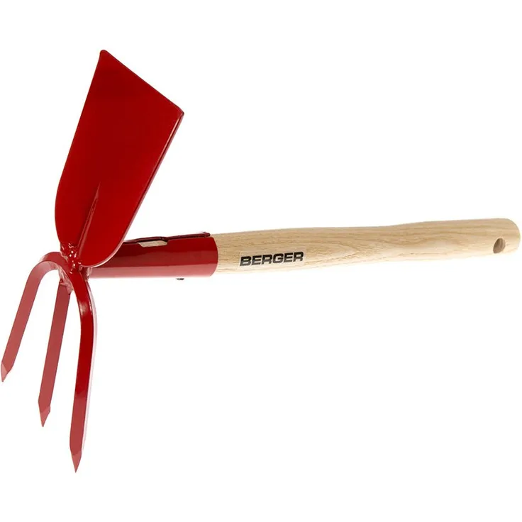 Berger Kleinhacke 5630 mit Holzgriff und einer Arbeitsbreite von 7 cm