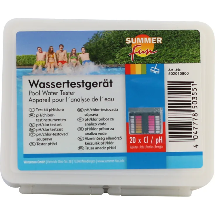 Waterman Wassertestgerät Chlormethode