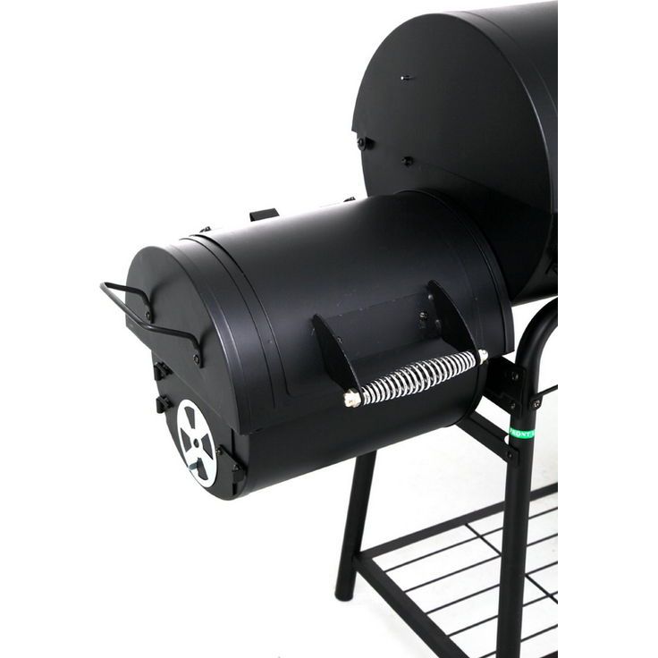 Tepro Holzkohlengrill Smoker Biloxi, Schwarz – Bild 3