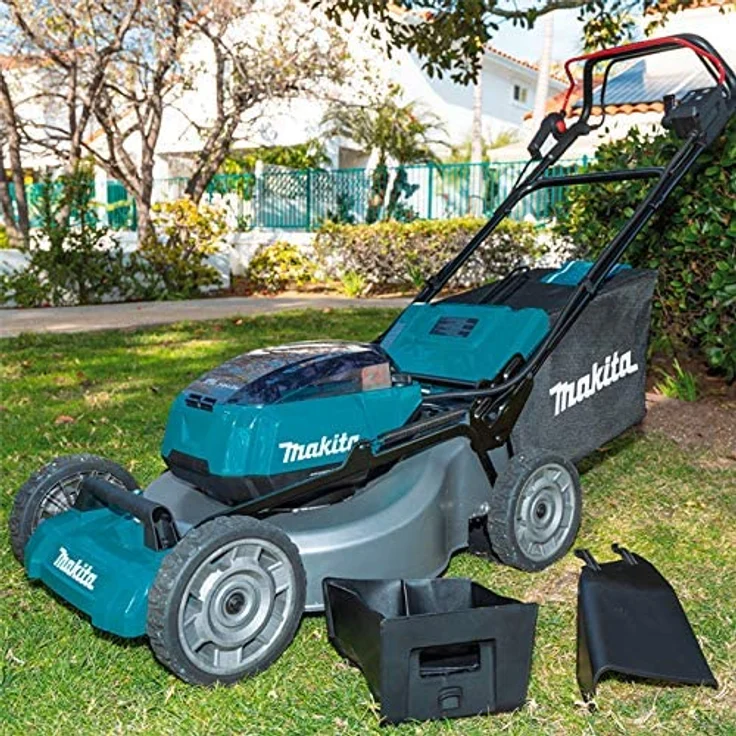 Makita DLM532Z Rasenmäher 2x18 V - ohne Akku, ohne Ladegerät, 36 V, Petrol, 53 cm Schnittbreite – Bild 2