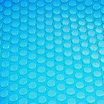 Mendler Pool-Abdeckung Wärmeplane Abdeckplane Solarplane Solarabdeckung, Stärke: 400 µm rechteckig 6x4m blau