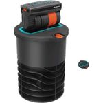 GARDENA Versenk-Viereckregner OS 140 Bewässerungssystem für quadratische und rechteckige Flächen 2 - 140 m², ebenerdig montiert (8223-20)