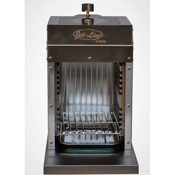 Jet-Line Gasgrill, inkl. Grillrost, mit Druckminderer, mit Fettauffangschale, mit Gasschlauch