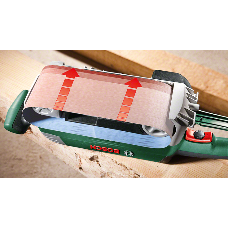 Bosch Bandschleifer PBS 75 AE (750 Watt, im Karton) – Bild 3
