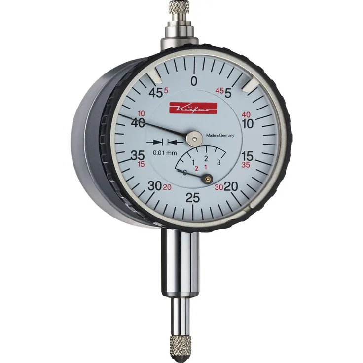 Käfer Kleinmessuhr 0,01mm - 5mm - 40mm - ISO 463 - DIN 8 78 Magnetrückwand 10147 (10147)