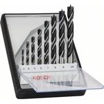 Bosch Professional 8tlg. Robust Line Holzspiralbohrer Set (für Holz, Zubehör Bohrschrauber)