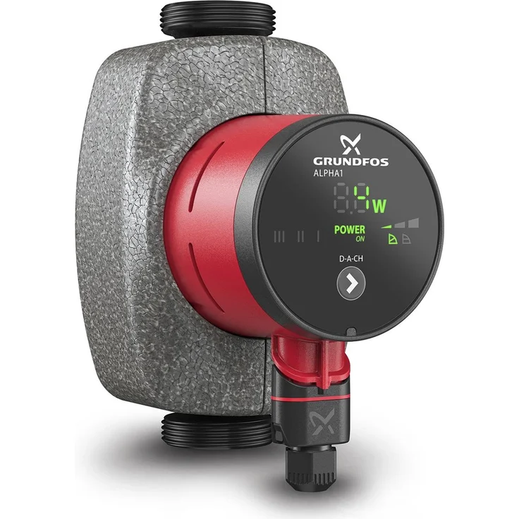 Grundfos Heizungsumwälzpumpe ALPHA1 230 V, PN 10, 180 mm Typ 25-60, Rp 1 Gartenpumpe – Bild 1