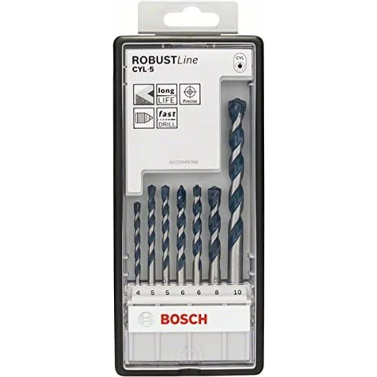 Bosch Professional 7tlg. Betonbohrer-Set CYL-5 Robust Line - für Beton, Schlagbohrmaschinen – Bild 2