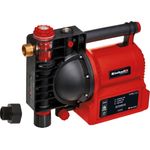Einhell Hauswasserautomat GE-AW 1042 FS (1.050 W, 4200 l/h Fördermenge, 4.8 bar Förderdruck, Wasserfüll--Schmutz--Sauganzeige, Trockenlaufsicherung, Flow-Sensor, Thermo--Brühschutz, Rückschlagventil) Hauswasserautomat 8 m|38 m