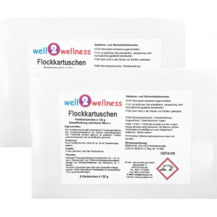 well2wellness Flockkartuschen 2,0 kg – Bild 1