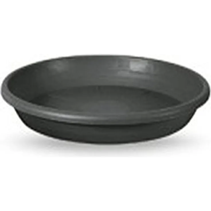 BLIM Zylinder Untertasse, plastik, anthrazit, 25 cm