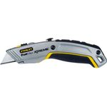 Stanley FatMax Messer 2in1 (einziehbare Klinge, in fünf Positionen fixierbar, InterLock, ergonomisches Design) 0-10-789