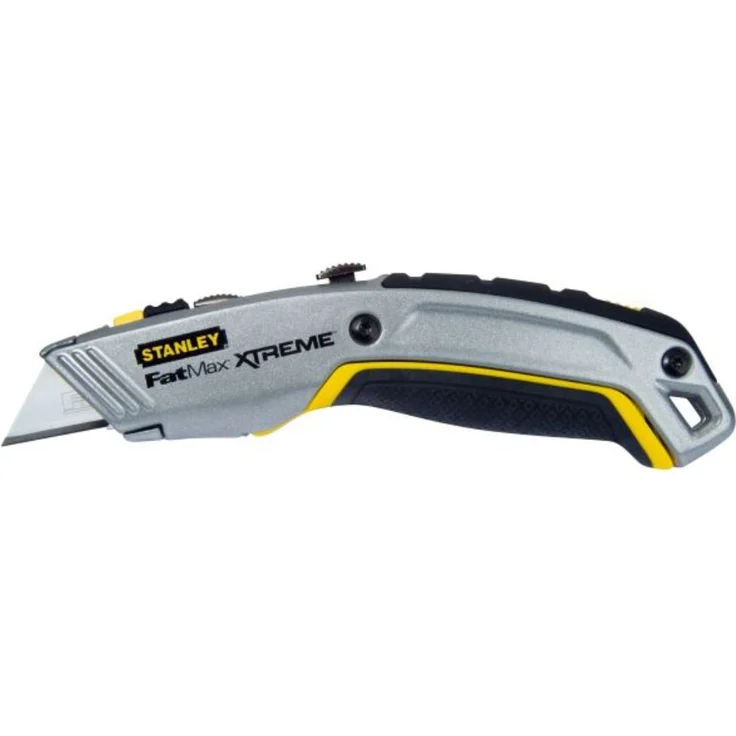 Stanley FatMax Messer 2in1 (einziehbare Klinge, in fünf Positionen fixierbar, InterLock, ergonomisches Design) 0-10-789 – Bild 1