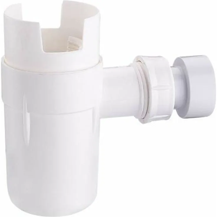 Ablaufsiphon für Sicherheitseinheiten Caleffi 319601 | weiß
