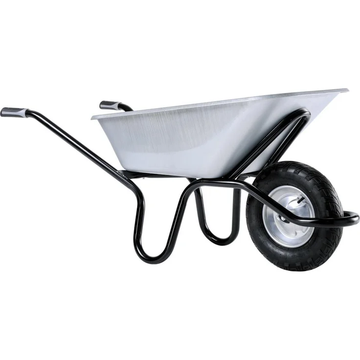 HAEMMERLIN Aktiv Excellium Plus Profi Bauschubkarre Schubkarre 120 Liter Luftrad – Bild 1