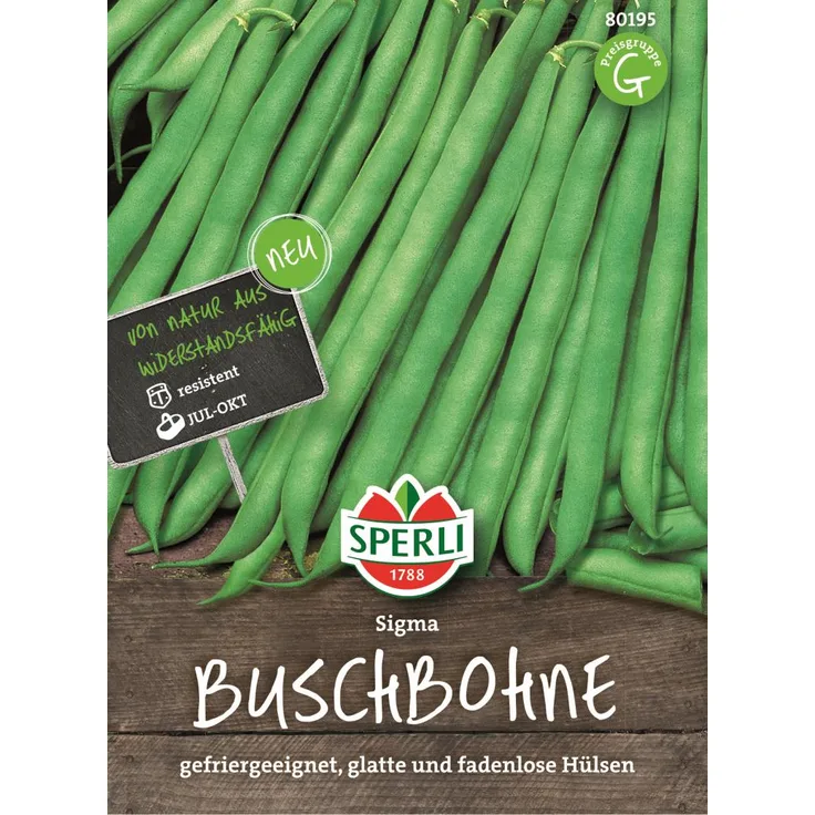 Sperli Buschbohne Sigma