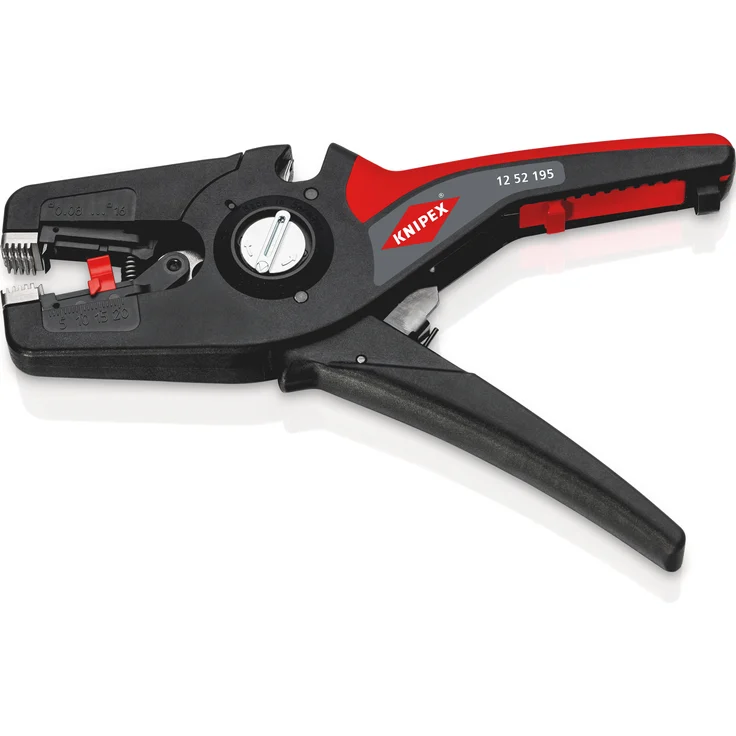 Automatikabisolierzange PreciStrip16 L.195mm 0,08-16 (AWG 28-5) mm² KNIPEX – Bild 3