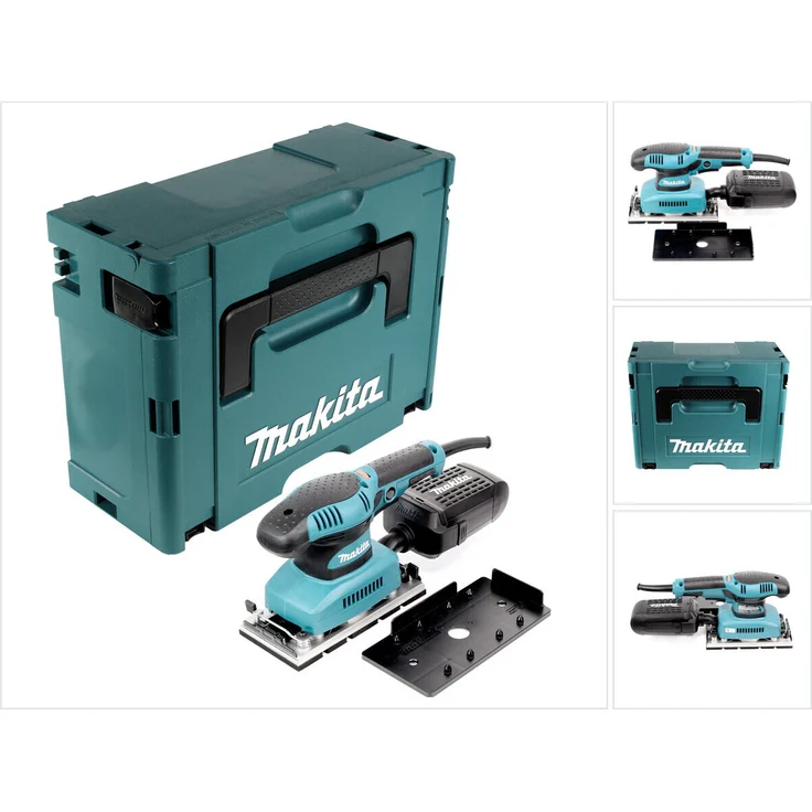 Makita BO3711J Schwingschleifer 190 Watt, 185x93mm, Schwingkreis 2 mm, 190 W, MAKPAC Gr.2 – Bild 2