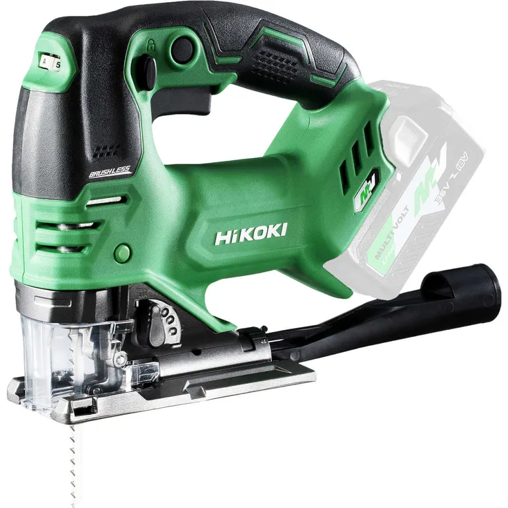 Hikoki Akku-Stichsäge CJ36DA Pendelhubstichsäge mit Schnittspurbeleuchtung, Brushless Motor - 36V