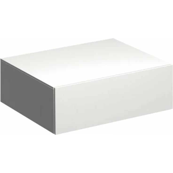 Geberit GE Xeno2 Seitenschrank mit 1 Schublade 58x20x46, 2cm, sculturagrau