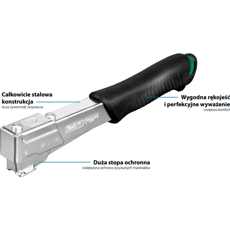 Rapid 5000005 R311 Hammertacker, Metall